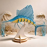 3D paper puzzle